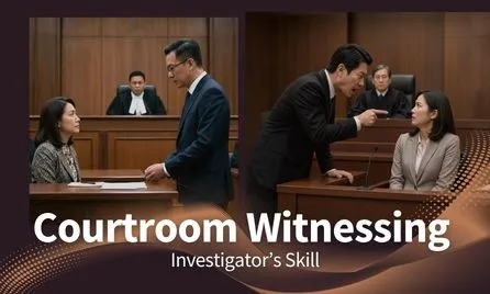 Courtroom Witnessing training course for investigators, regulators and expert witnesses in Singapore